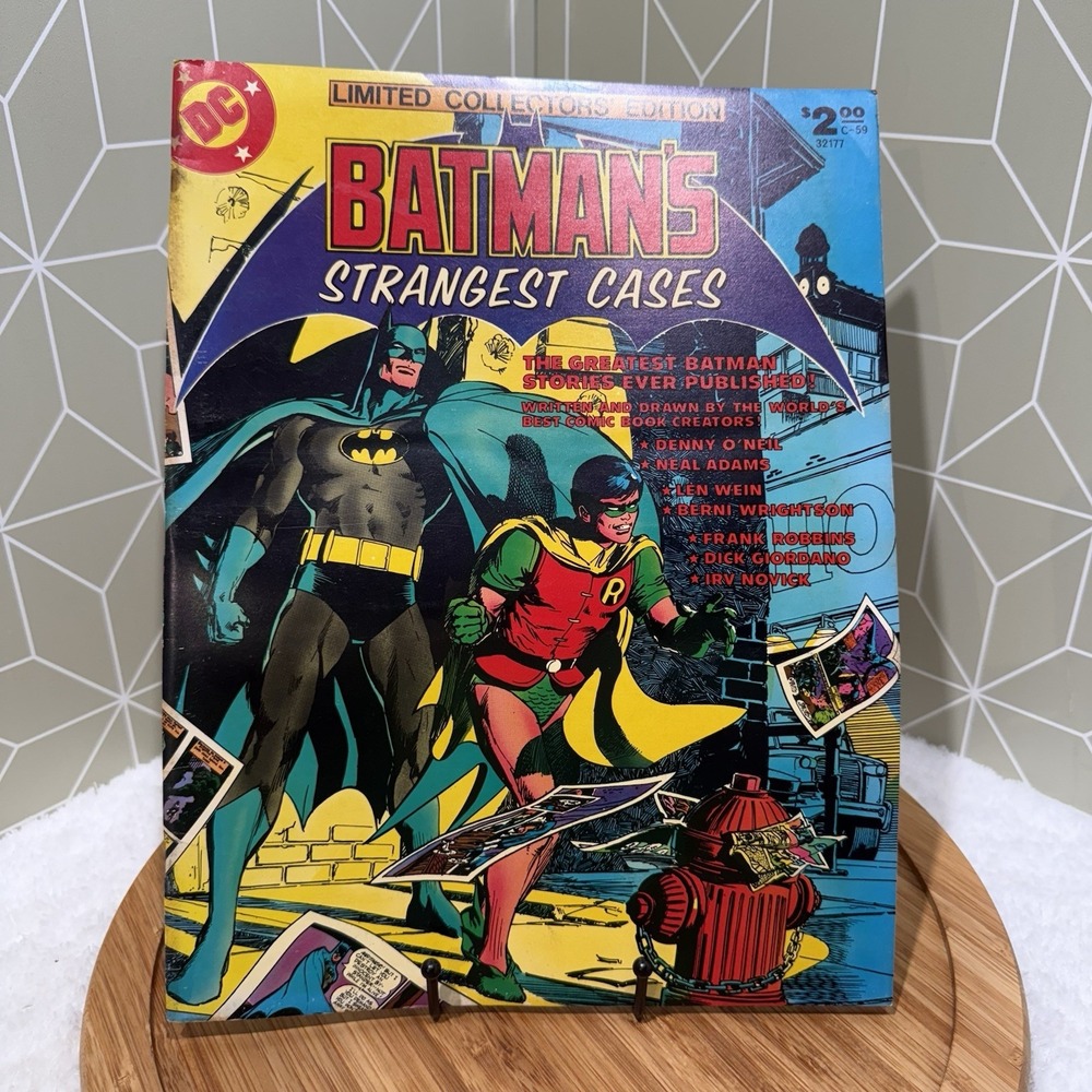 1977 DC Comics Limited Collector's Edition Batman's Strangest Cases